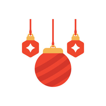 Colorful icon for  bauble
