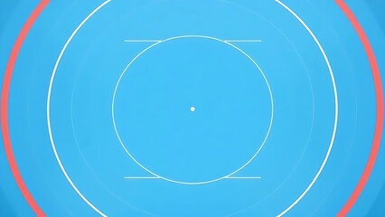 velodrome. Top-down view of concentric blue lines on a velodrome surface. event key visuals, club posters, designed for sports event promotions and stadium branding, used by event planners.