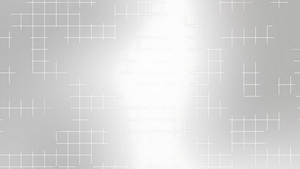 White Gradient Grid Line Abstract Background with Modern Minimal Design