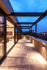 modern building in the city