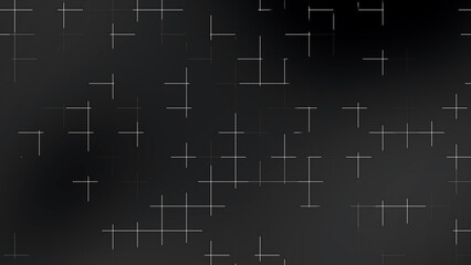 Black Abstract Grid Line Background with Modern Minimal Futuristic Pattern