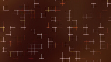 Abstract Brown Geometric Grid Line Pattern Background for Modern Design