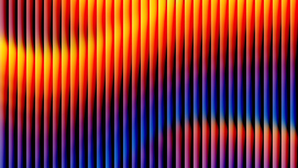 Abstract vertical gradient lines in vibrant colors art