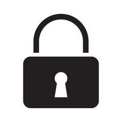 Glyph Icon – Solid Security Lock