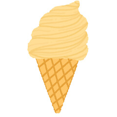 ice cream cone cartoon