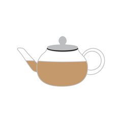 teapot with tea