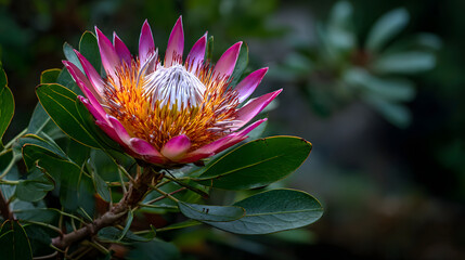 VibrantProteaFlowerCloseup