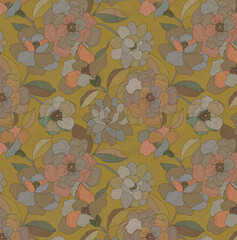 Colorful Geometric Multicolour All Over Fabric Design