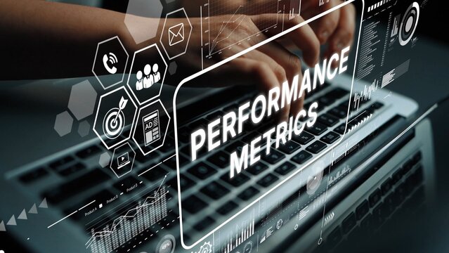 Digital Performance Metrics Analysis with Data Visualization and Keyboard Input in Modern Workspace Environment. Asymptotic smart data analytic.