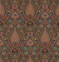 Vibrant Multicolour Abstract All Over Seamless Pattern