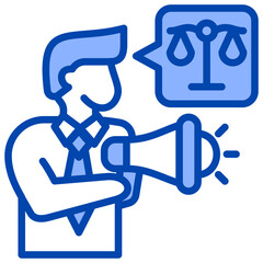 Advocacy  Icon Element For Design