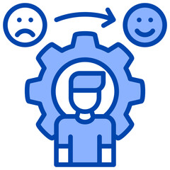 Positive Change  Icon Element For Design