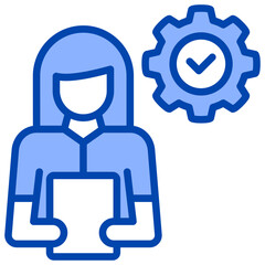 Quality Control  Icon Element For Design
