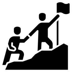 Leadership  Icon Element For Design