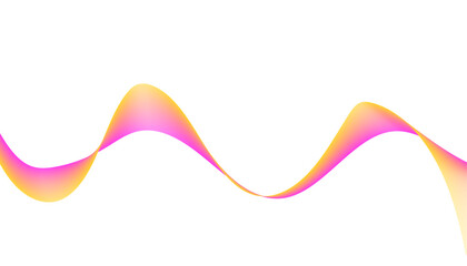 Vibrant Gradient Abstract Wave Line Background