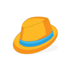 Colorful icon for hat