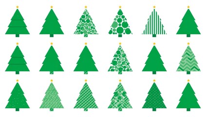 Festive Winter Tree Collection