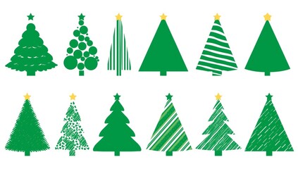 Festive Winter Tree Collection