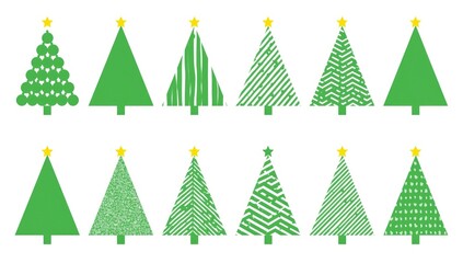 Festive Winter Tree Collection