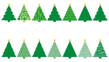 Festive Winter Tree Collection