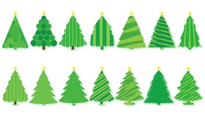 Festive Winter Tree Collection