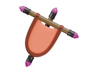 adventure flag icon 3d illustration render