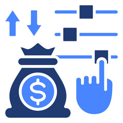 Adjustment Icon Element For Design