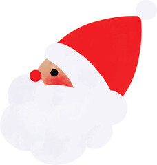Santa Minimal Christmas HandDraw