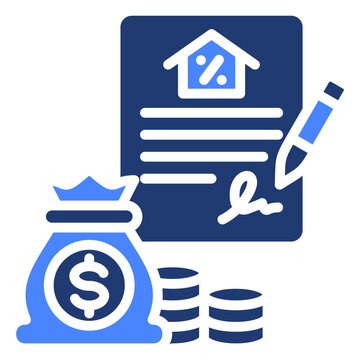 Loan Icon Element For Design