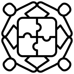 Partnerships Icon Element For Design