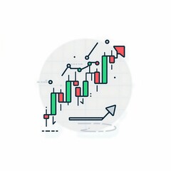 Trading Icon Vector photo 