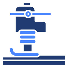 Compaction Icon Element For Design