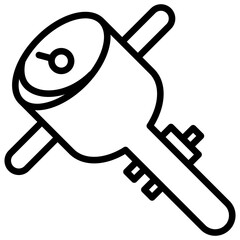 Soil Compactor Icon Element For Design