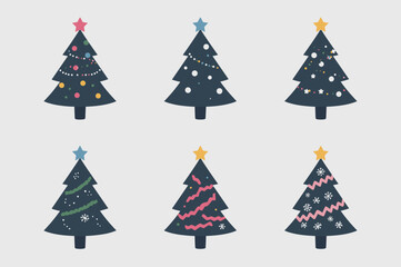 Festive Christmas Tree Set