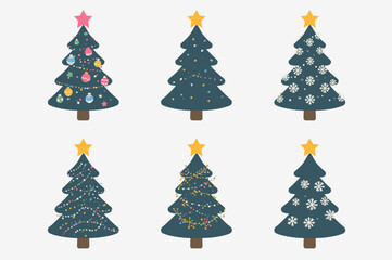 Festive Christmas Tree Set