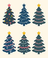 Festive Christmas Tree Set