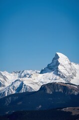 Fototapeta premium snow covered mountains