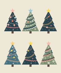 Cute Holiday Tree Clipart