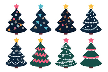 Cute Holiday Tree Clipart
