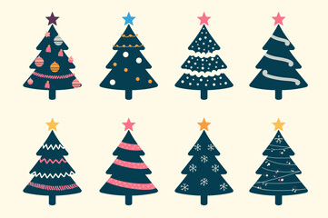 Cute Holiday Tree Clipart