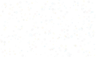 Faint lightcolored geometric shapes, including circles and hexagons, sparsely scattered on a clean, creating a subtle, minimalist abstract pattern, isolated on