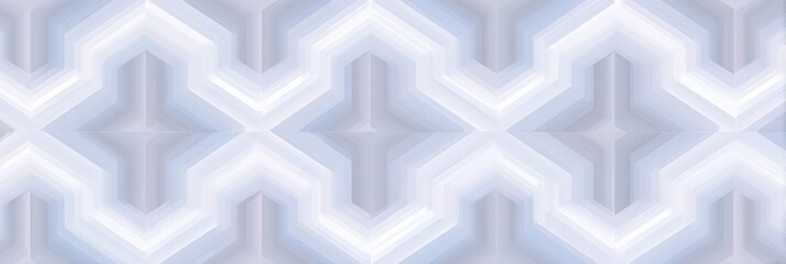 A seamless abstract pattern featuring geometric shapes in soft blue and white hues, suitable for backgrounds or design projects.