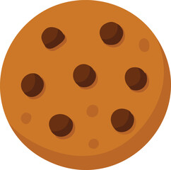Chocolate chip cookie round