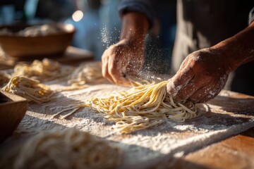 Artisanal pasta creation at Fort Wayne kitchen show highlights traditional cooking techniques and fresh ingredients