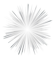 Obraz premium Silver lines fireworks burst festive design element