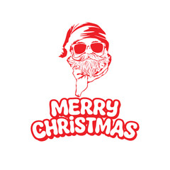 santa claus image for chrismast logo 