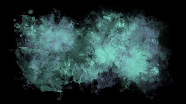 Watercolor animated abstract background