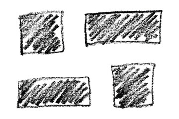 Set of hand drawn speech bubble Blank empty message box Textbox frame for banners, price tags, stickers, design