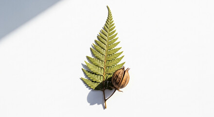 pine cones and needles