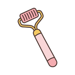 facial roller vector illustration design
